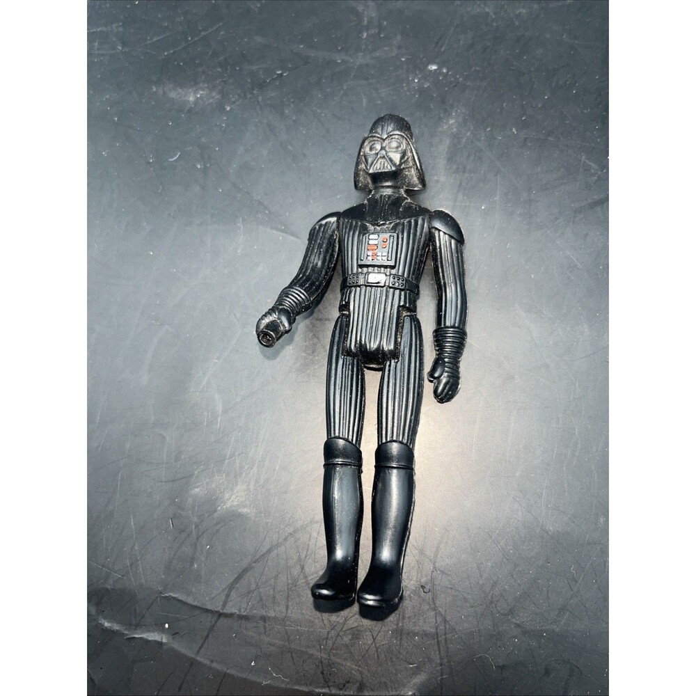 1977 Kenner Star Wars Darth Vader 3.75" Action Figure Hong Kong Vintage
